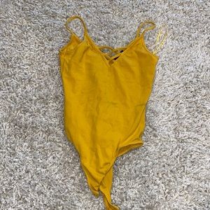 Yellow Bodysuit